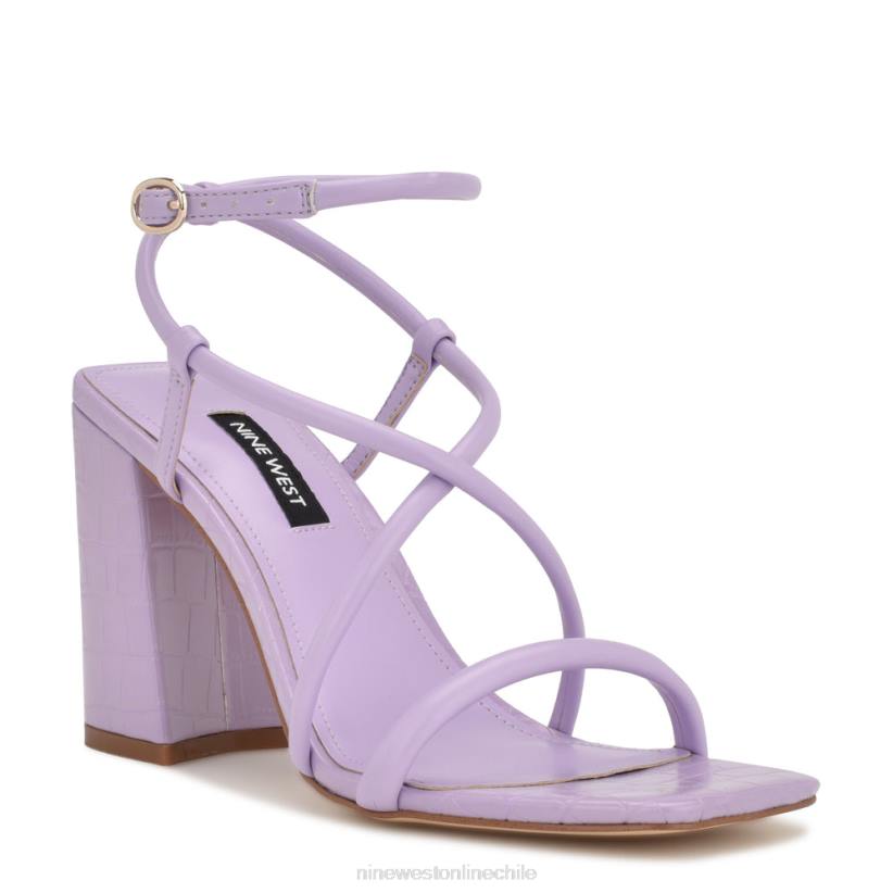 Nine West sandalias de tacón con tiras yeera 2Z2T818 púrpura Nine West chile carteras