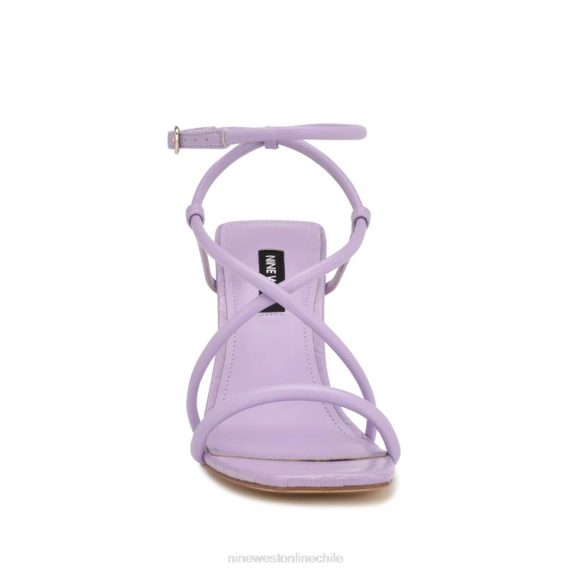 Nine West sandalias de tacón con tiras yeera 2Z2T818 púrpura Nine West chile carteras