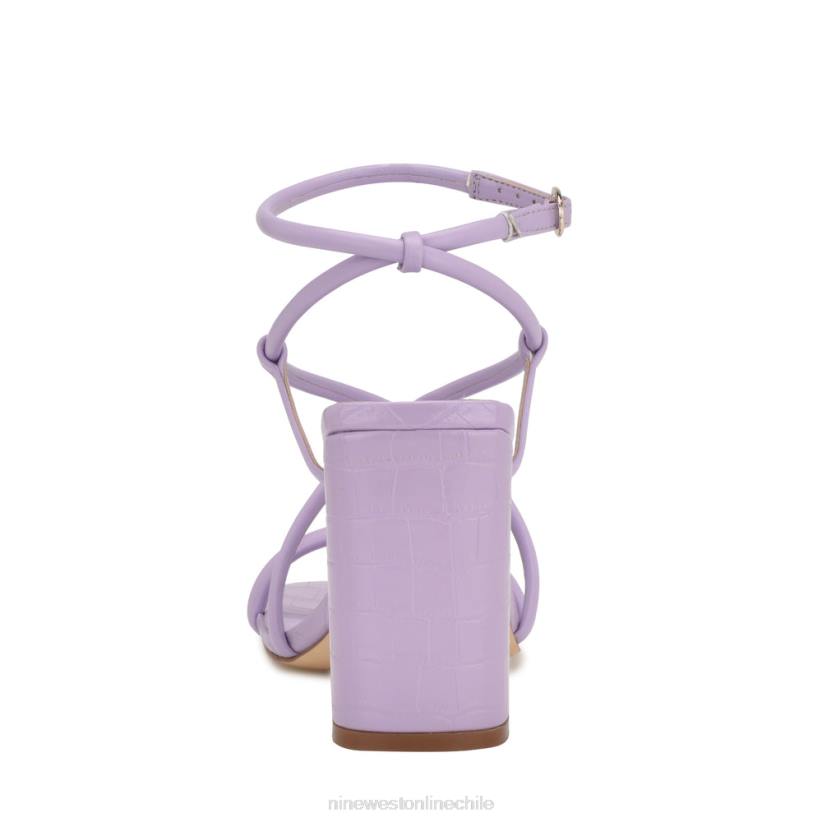 Nine West sandalias de tacón con tiras yeera 2Z2T818 púrpura Nine West chile carteras