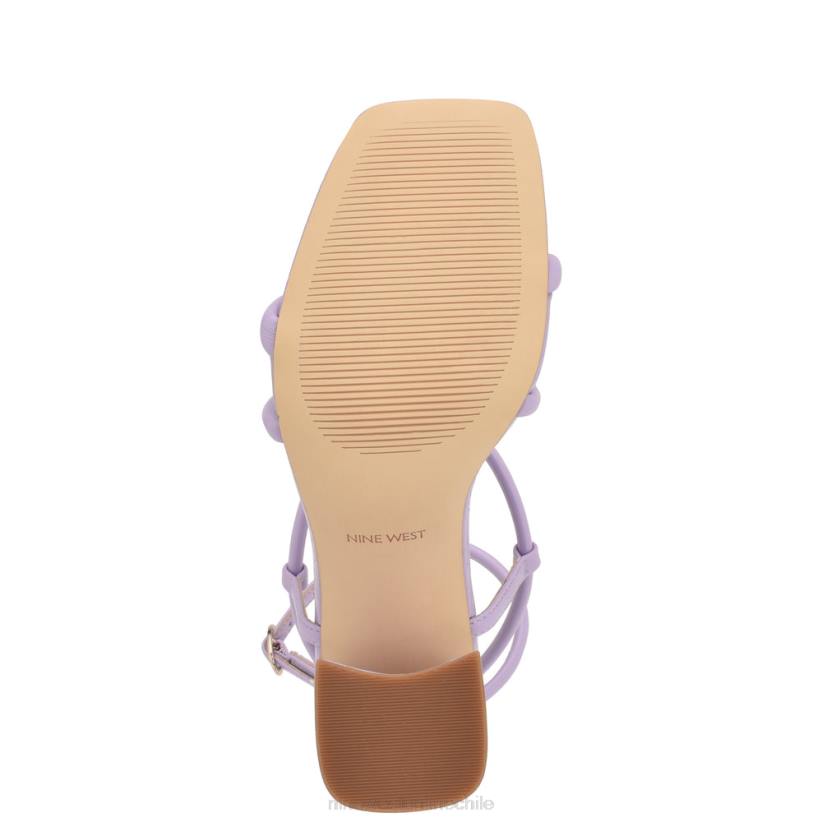 Nine West sandalias de tacón con tiras yeera 2Z2T818 púrpura Nine West chile carteras