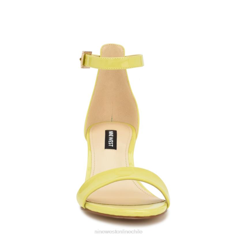 Nine West sandalias Pruce con tira en el tobillo y tacón cuadrado 2Z2T181 patente de cal Nine West zapatillas chile