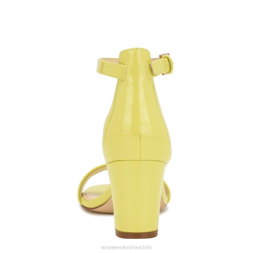 Nine West sandalias Pruce con tira en el tobillo y tacón cuadrado 2Z2T181 patente de cal Nine West zapatillas chile