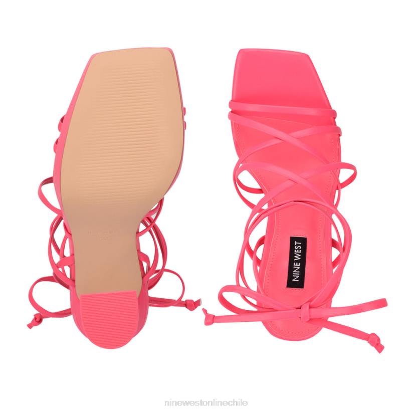 Nine West sandalias ailey con plataforma cruzada en el tobillo 2Z2T638 miami rosa Nine West chile carteras