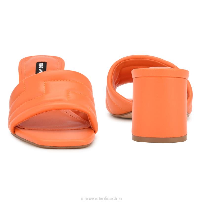 Nine West sandalias chanclas con tacón glenra 2Z2T245 naranja Nine West shoes