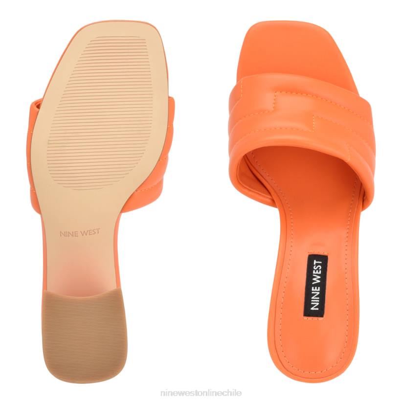 Nine West sandalias chanclas con tacón glenra 2Z2T245 naranja Nine West shoes
