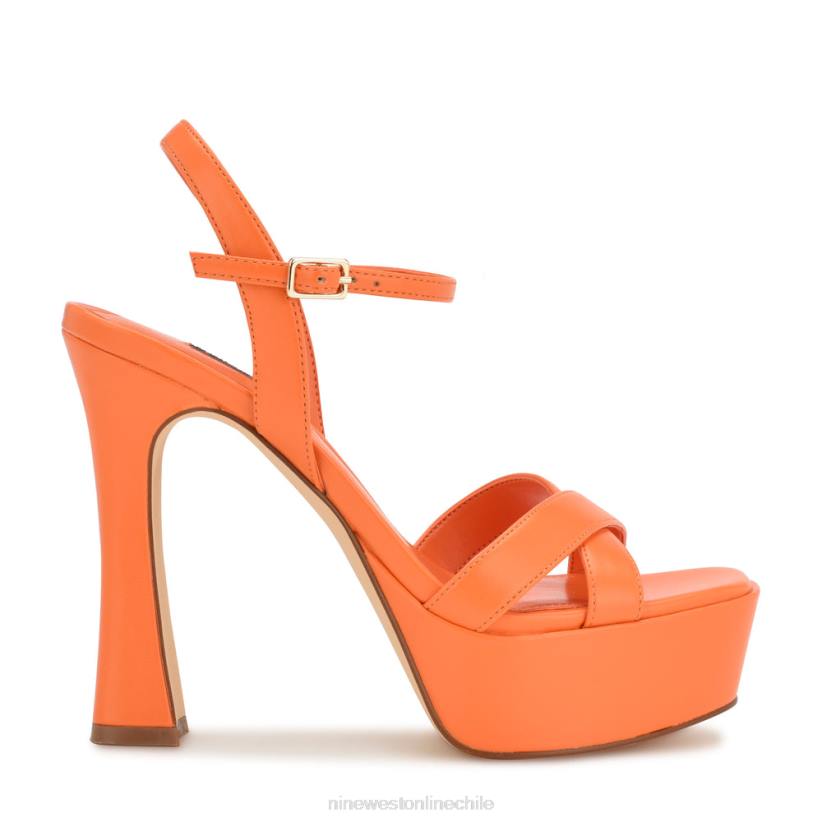 Nine West sandalias con plataforma iriv 2Z2T186 naranja Nine West sandals