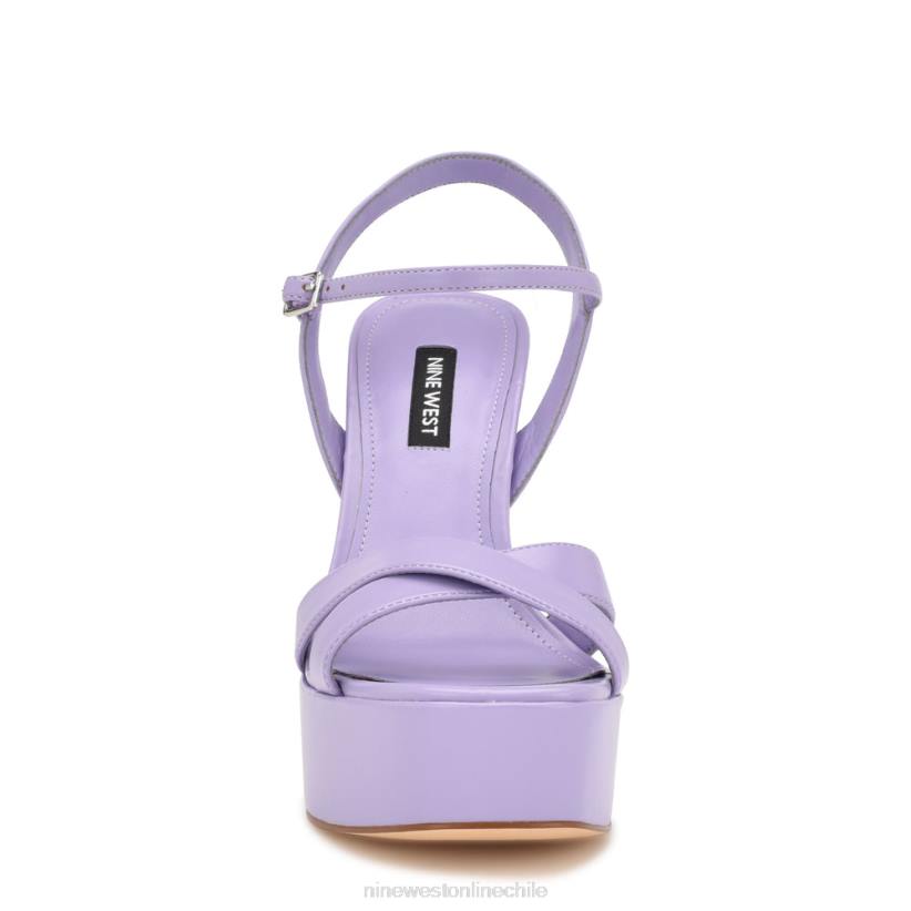 Nine West sandalias con plataforma iriv 2Z2T187 violeta claro Nine West zapatillas chile