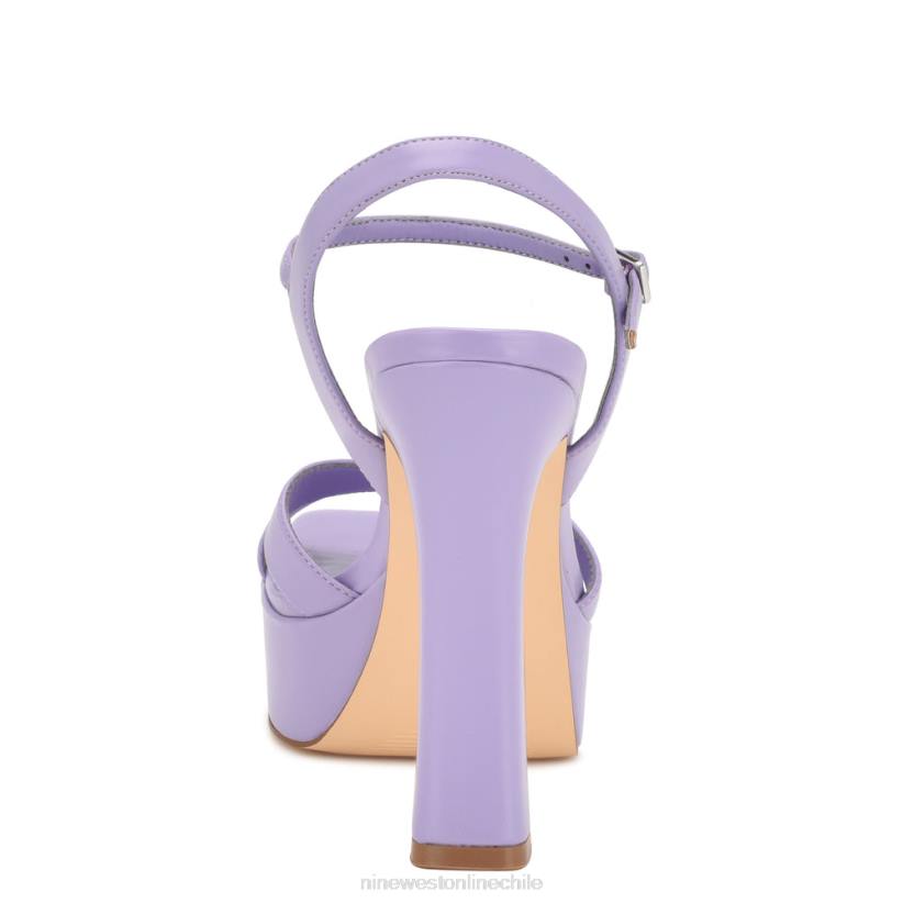 Nine West sandalias con plataforma iriv 2Z2T187 violeta claro Nine West zapatillas chile