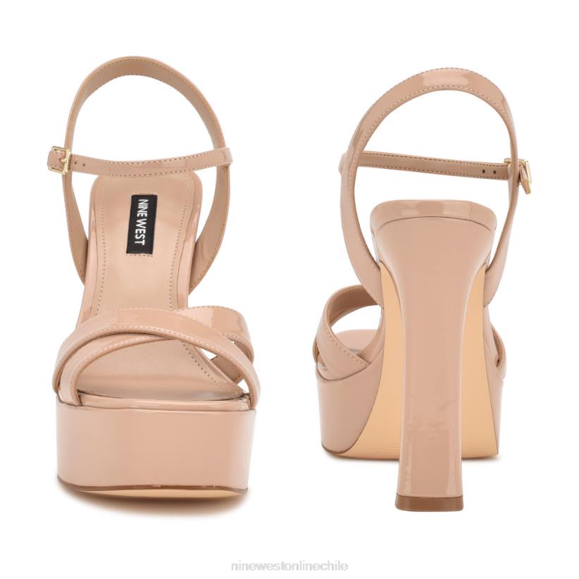 Nine West sandalias con plataforma iriv 2Z2T297 luz natural Nine West chile outlet