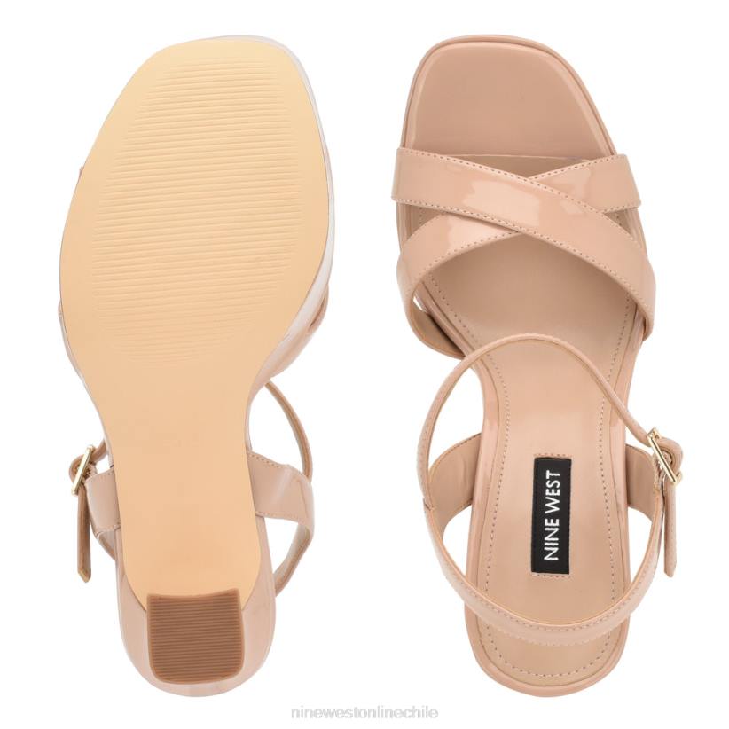 Nine West sandalias con plataforma iriv 2Z2T297 luz natural Nine West chile outlet
