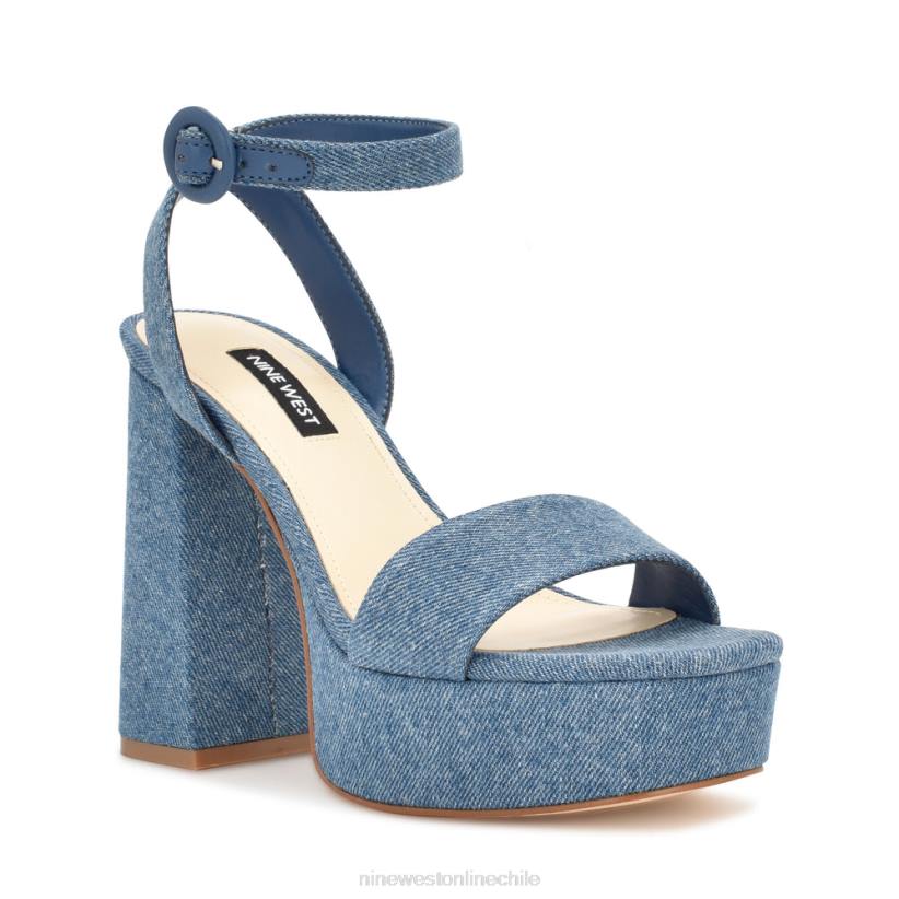 Nine West sandalias con plataforma jans 2Z2T1761 dril Nine West chile outlet