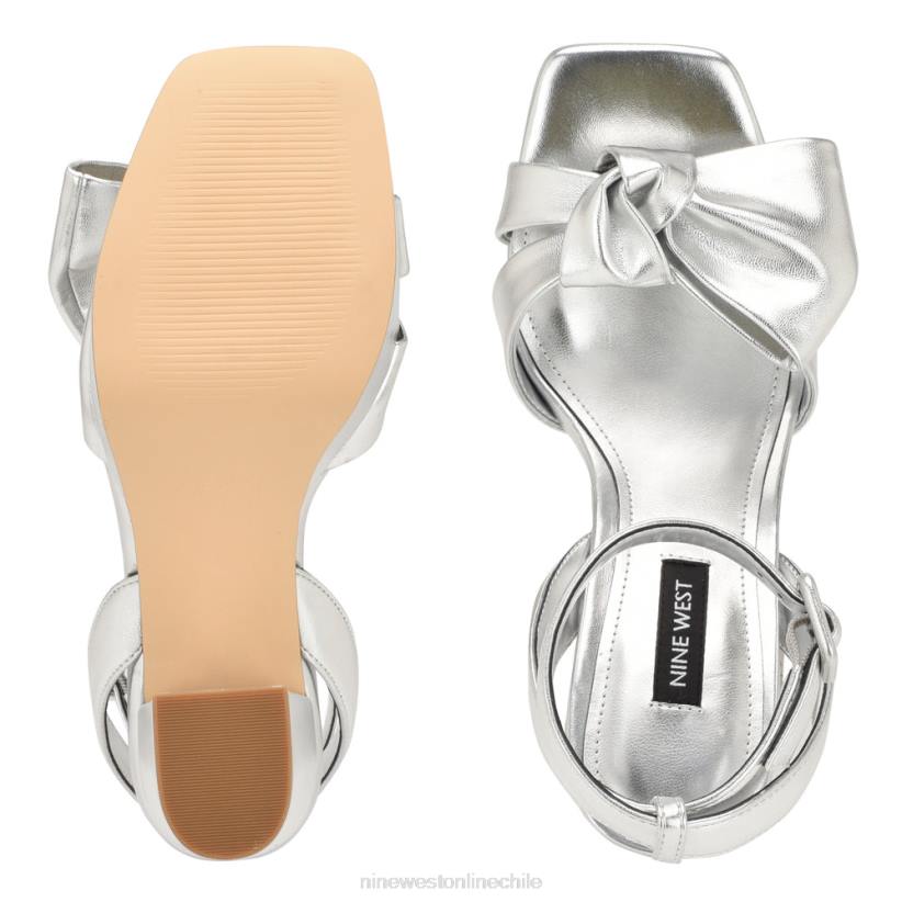 Nine West sandalias con plataforma rippa 2Z2T1769 plata Nine West shoes