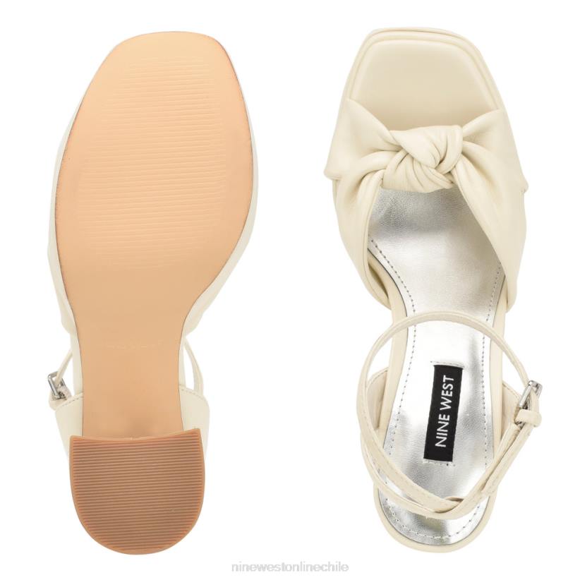 Nine West sandalias con plataforma vívida 2Z2T1773 crema elegante Nine West chile outlet