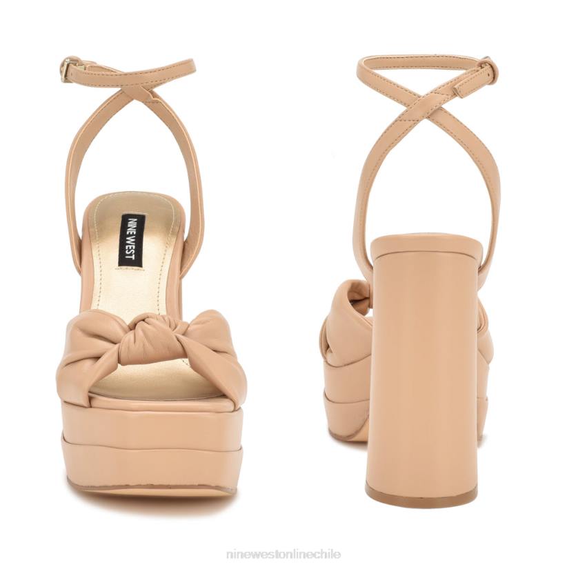 Nine West sandalias con plataforma vívida 2Z2T352 rubor cálido Nine West cartera negra