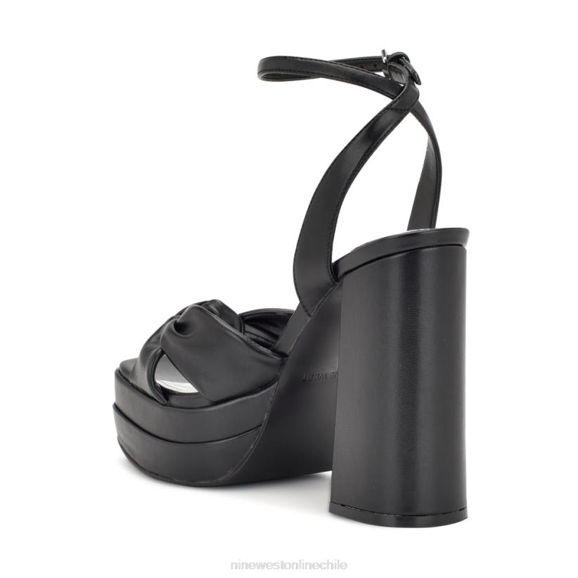 Nine West sandalias con plataforma vívida 2Z2T354 negro Nine West sandals
