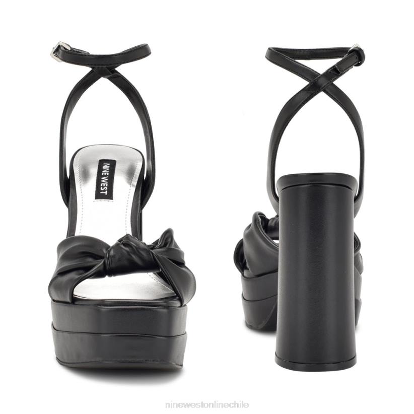 Nine West sandalias con plataforma vívida 2Z2T354 negro Nine West sandals