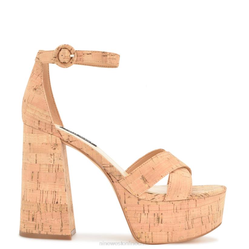Nine West sandalias con plataforma willie 2Z2T308 corcho natural Nine West chile carteras