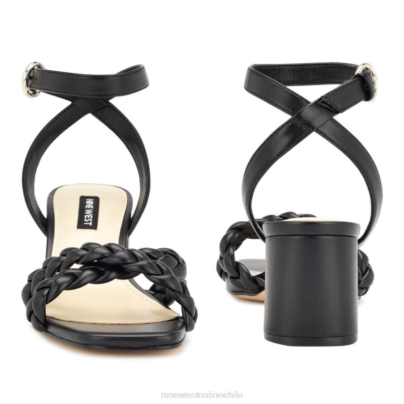 Nine West sandalias con tacón cuadrado Gracann 2Z2T299 negro Nine West shoes