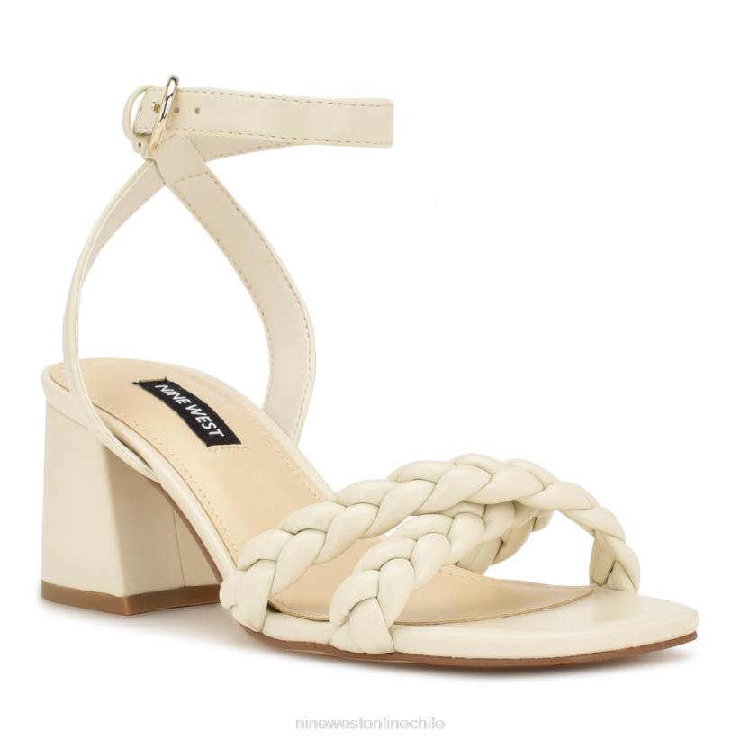 Nine West sandalias con tacón cuadrado Gracann 2Z2T326 crema elegante Nine West chile carteras