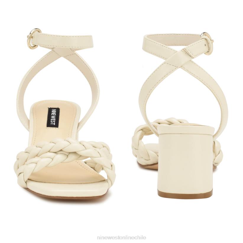 Nine West sandalias con tacón cuadrado Gracann 2Z2T326 crema elegante Nine West chile carteras
