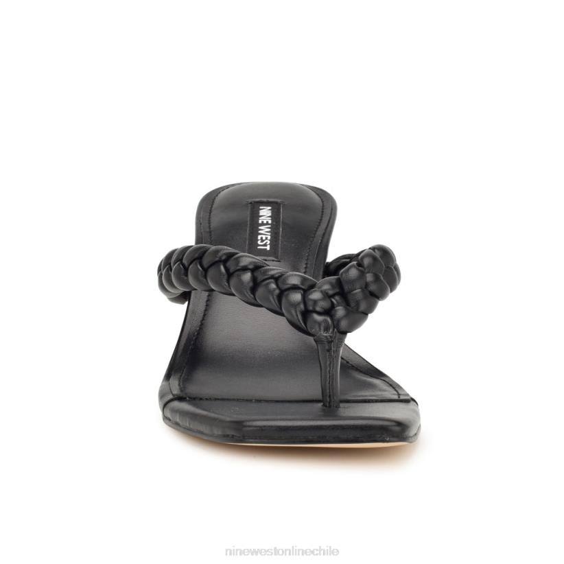 Nine West sandalias con tacón de ángel 2Z2T1081 negro Nine West zapatillas chile