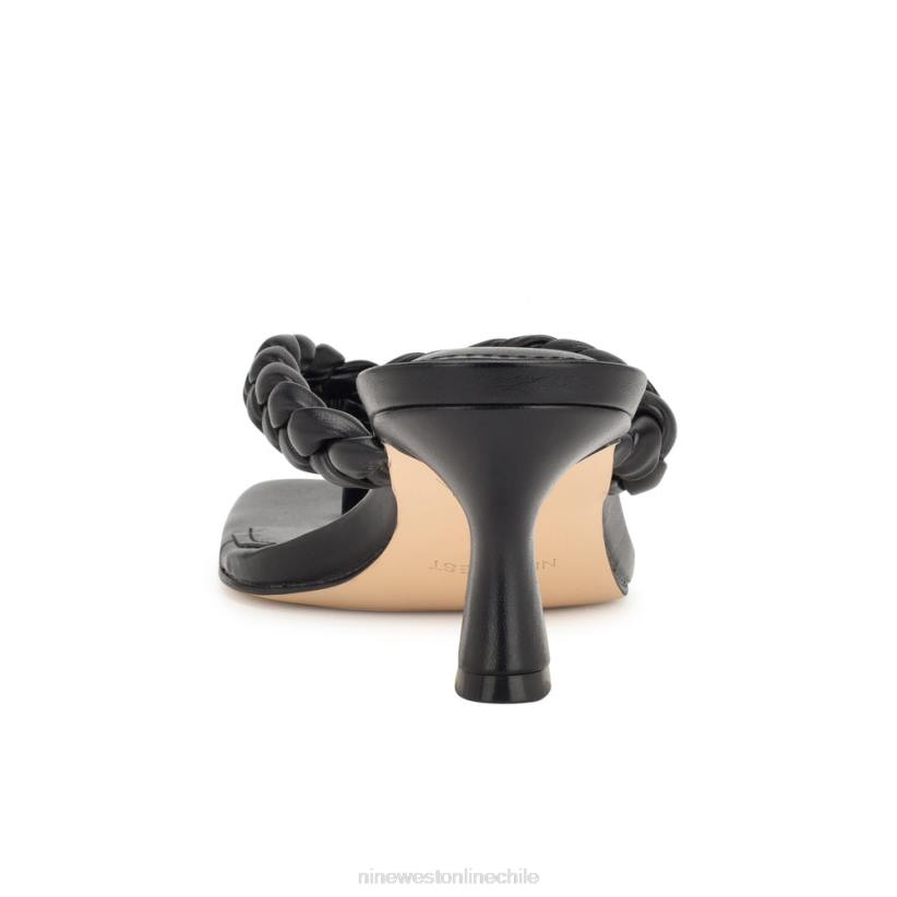 Nine West sandalias con tacón de ángel 2Z2T1081 negro Nine West zapatillas chile