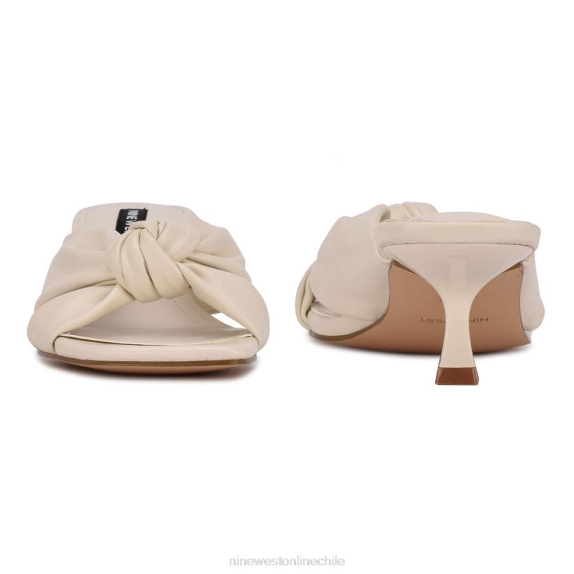 Nine West sandalias con tacón dipa 2Z2T532 crema elegante Nine West cartera negra