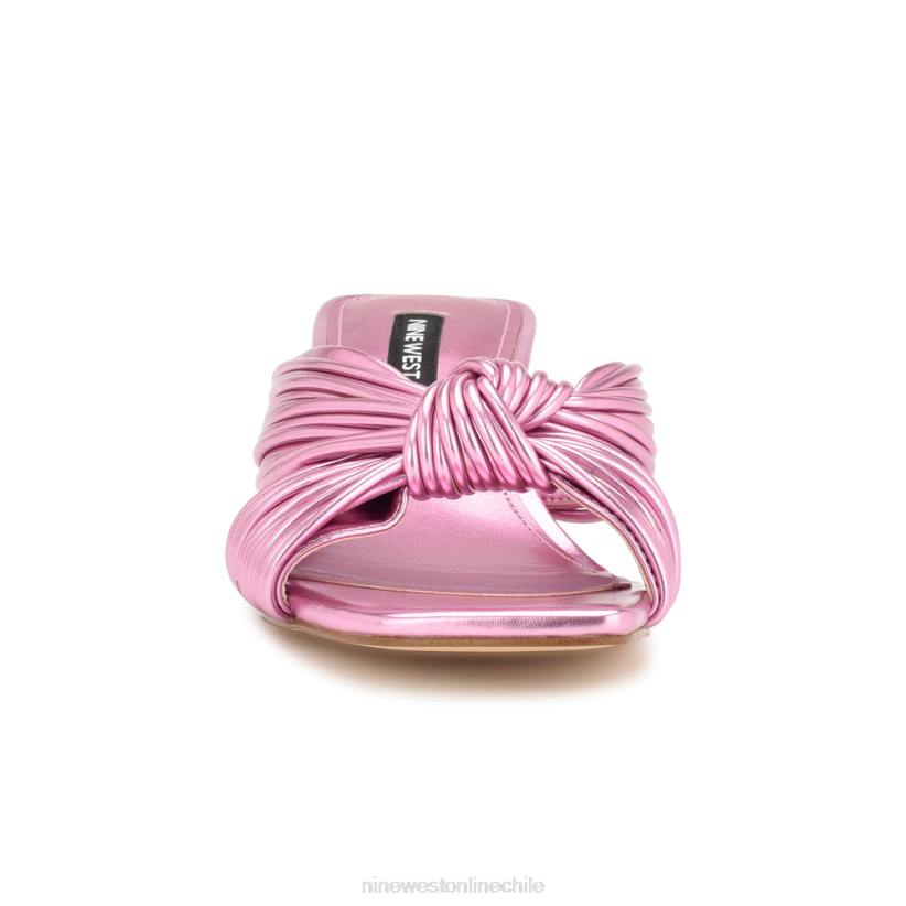 Nine West sandalias con tacón estilo dafidil 2Z2T219 rosa metalizado Nine West chile outlet