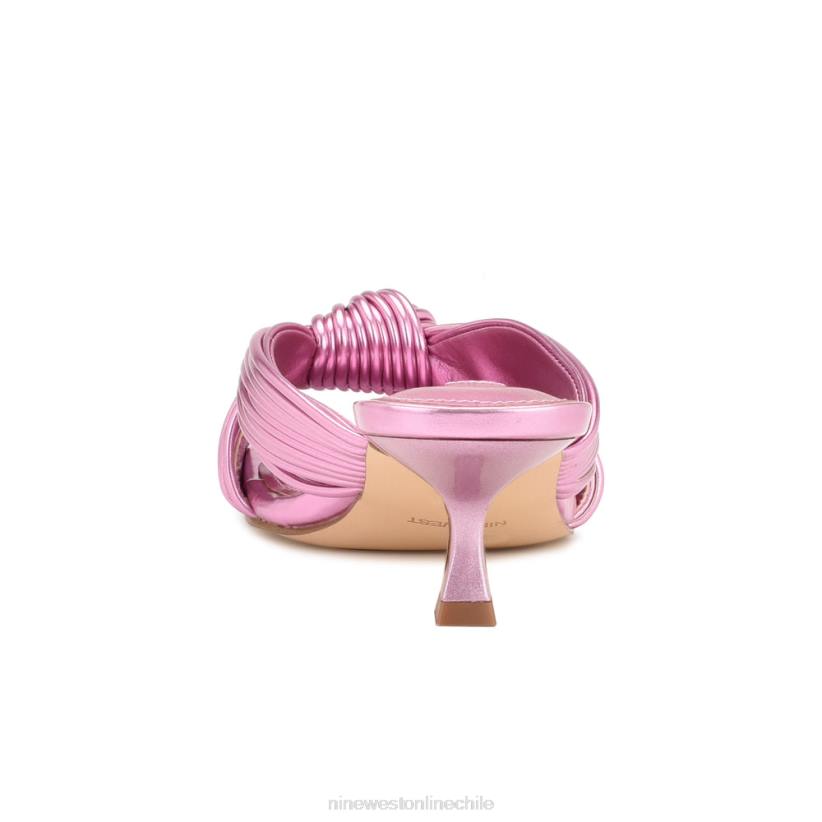 Nine West sandalias con tacón estilo dafidil 2Z2T219 rosa metalizado Nine West chile outlet