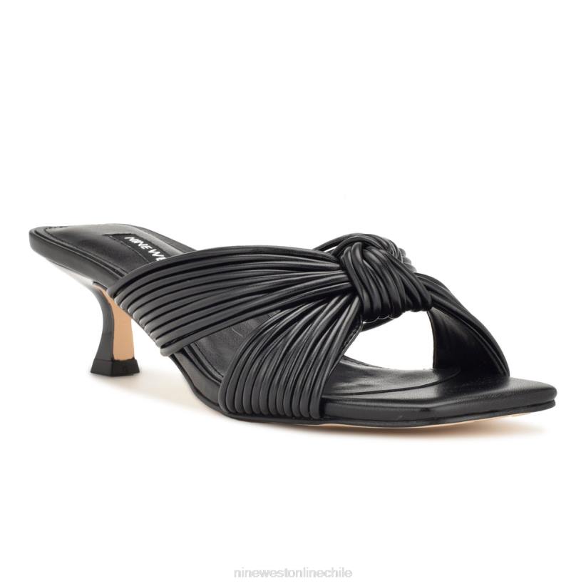 Nine West sandalias con tacón estilo dafidil 2Z2T220 negro Nine West cartera negra