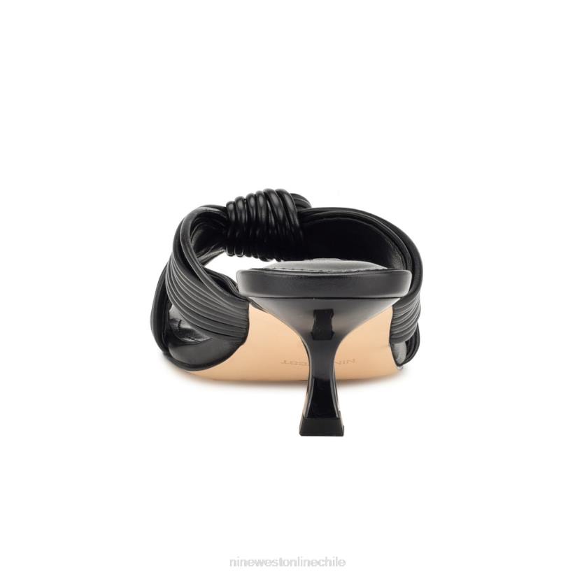 Nine West sandalias con tacón estilo dafidil 2Z2T220 negro Nine West cartera negra