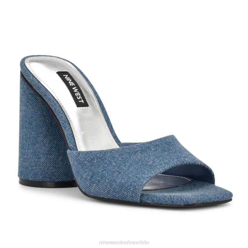 Nine West sandalias con tacón excitat 2Z2T302 mezclilla azul Nine West chile carteras