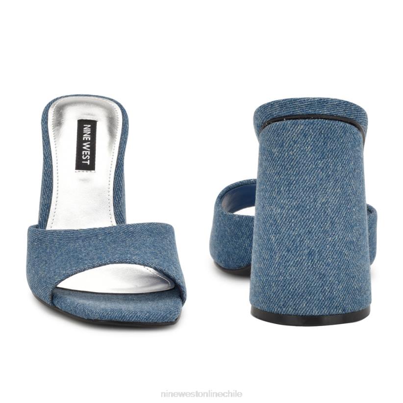 Nine West sandalias con tacón excitat 2Z2T302 mezclilla azul Nine West chile carteras