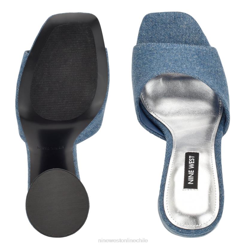 Nine West sandalias con tacón excitat 2Z2T302 mezclilla azul Nine West chile carteras