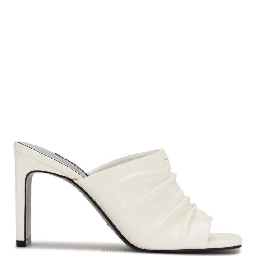 Nine West sandalias con tacón pera 2Z2T318 blanco Nine West sandals