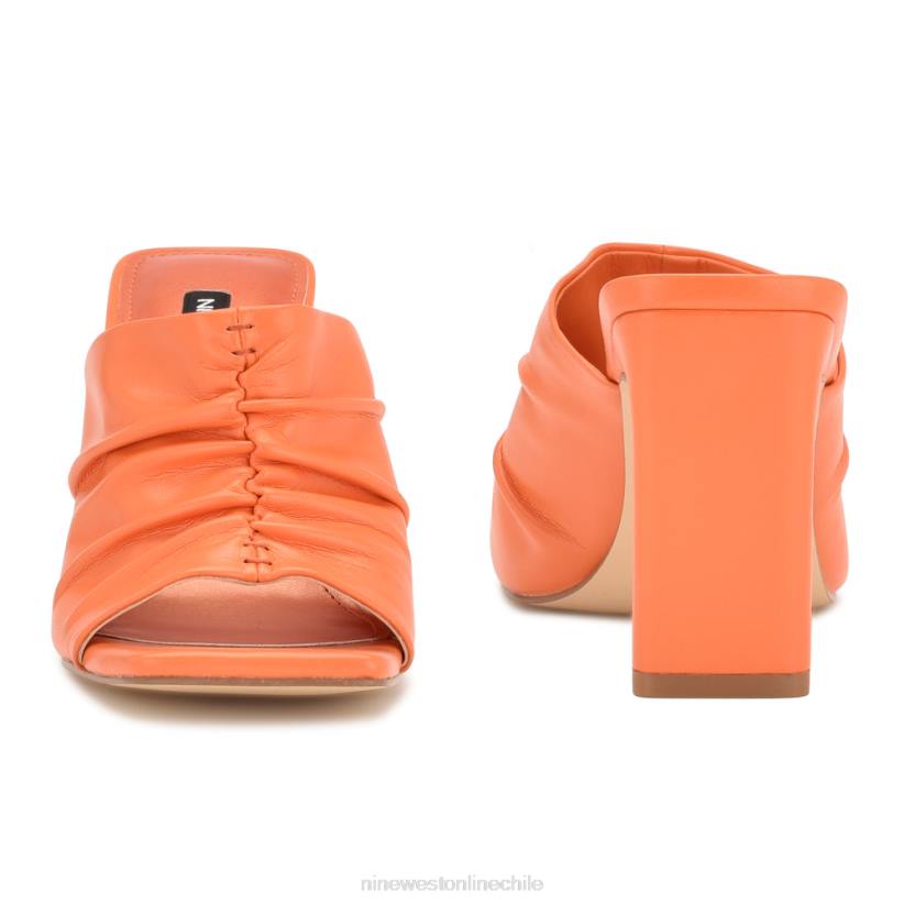 Nine West sandalias con tacón pera 2Z2T320 naranja Nine West chile carteras