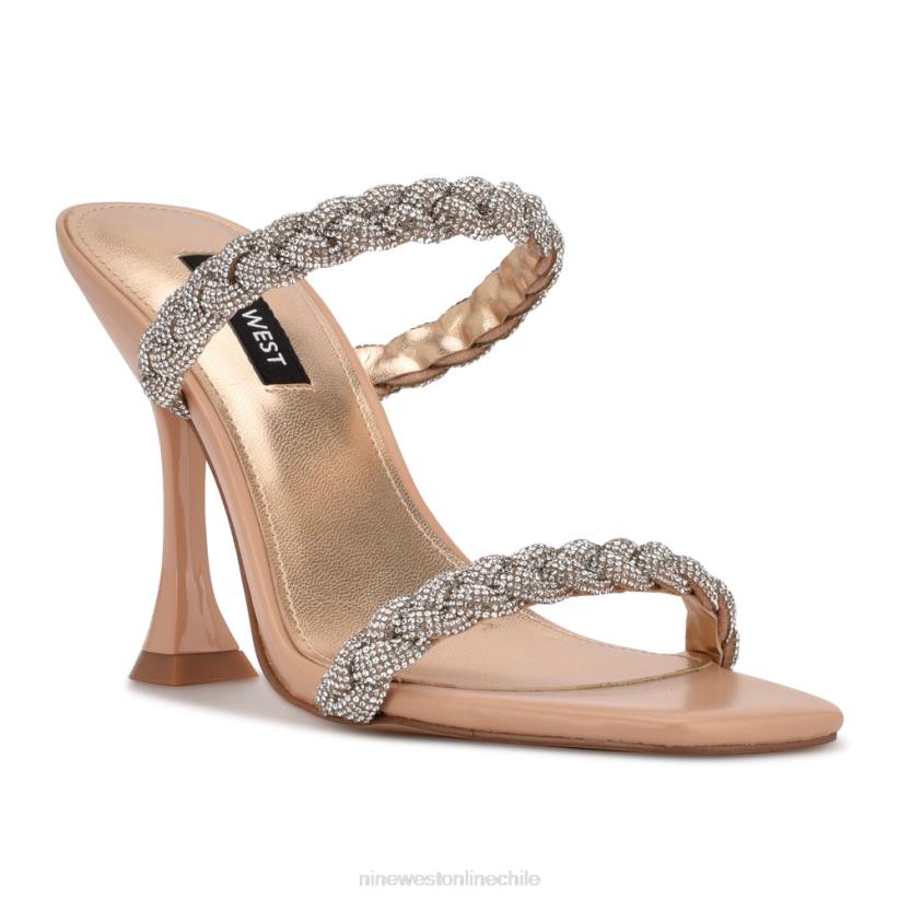 Nine West sandalias con tacón y cremallera 2Z2T387 cristal rosa claro Nine West chile outlet