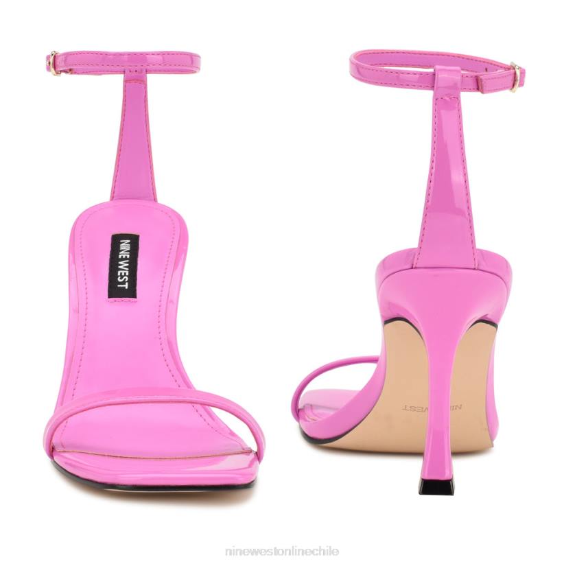 Nine West sandalias con tira en el tobillo 2Z2T276 patente rosa Nine West sandals