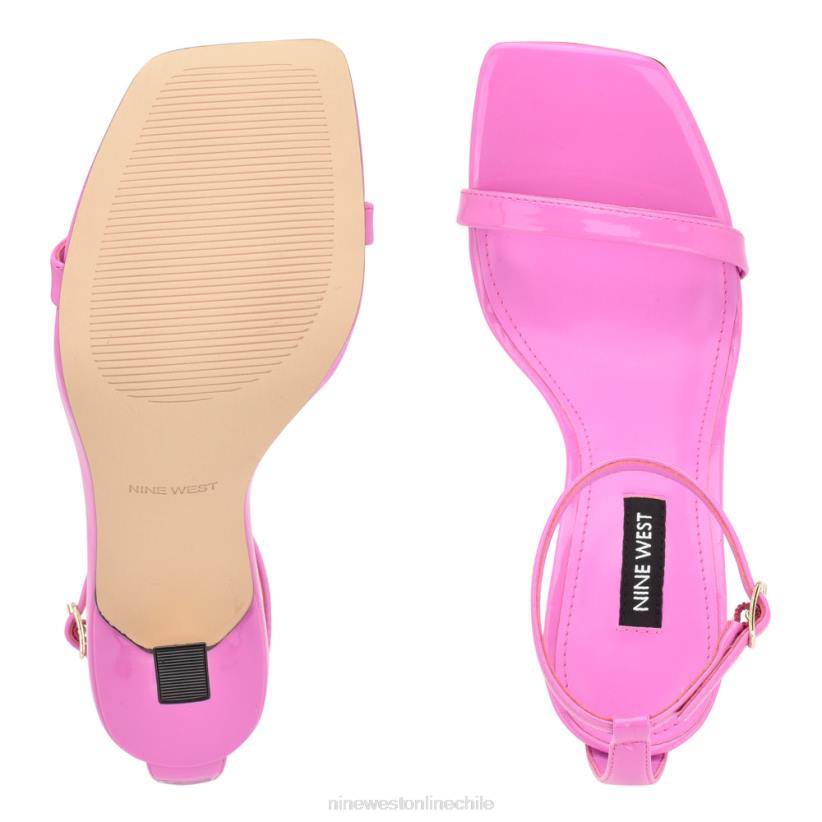 Nine West sandalias con tira en el tobillo 2Z2T276 patente rosa Nine West sandals