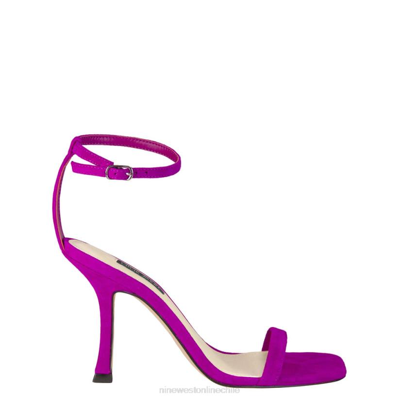 Nine West sandalias con tira en el tobillo 2Z2T467 ante rosa medio Nine West shoes