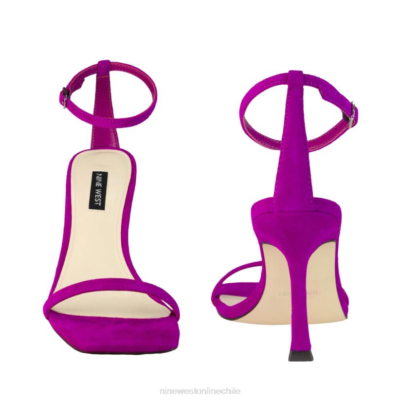 Nine West sandalias con tira en el tobillo 2Z2T467 ante rosa medio Nine West shoes