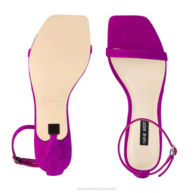 Nine West sandalias con tira en el tobillo 2Z2T467 ante rosa medio Nine West shoes