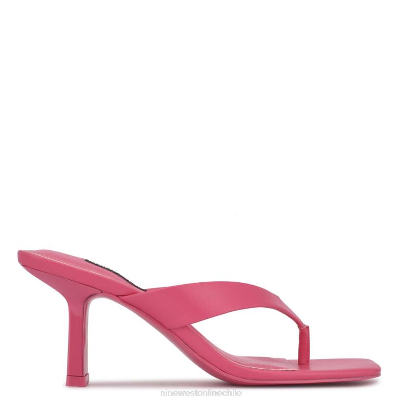 Nine West sandalias de dedo con tacón Nest 2Z2T605 guau rosa Nine West shoes