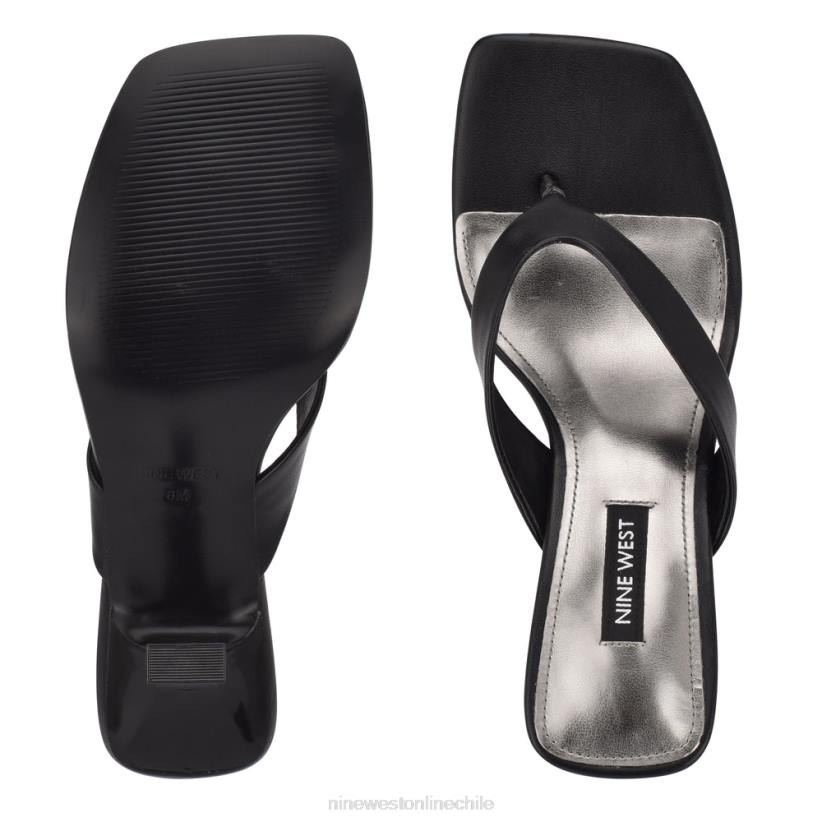 Nine West sandalias de dedo con tacón Nest 2Z2T610Nine West cartera negra
