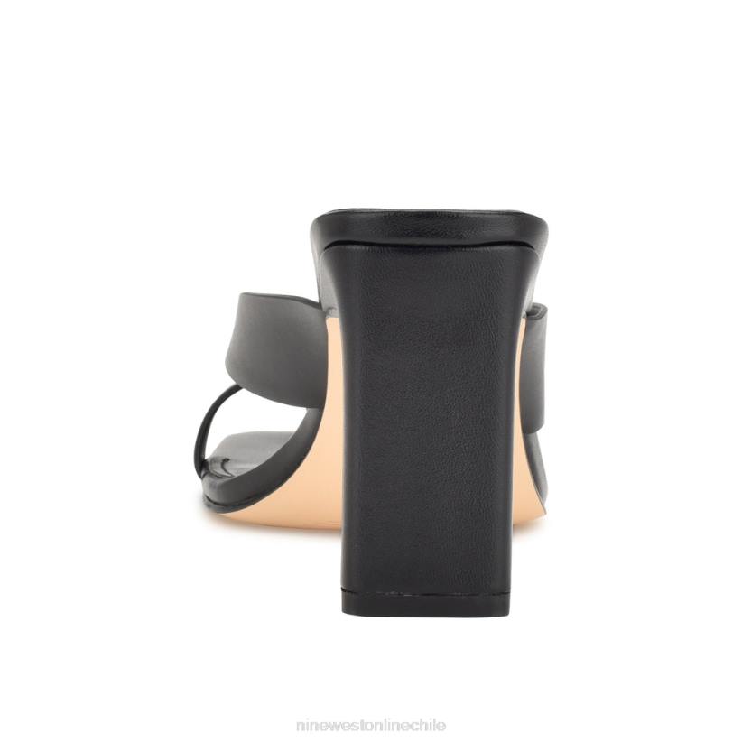Nine West sandalias de dedo con tacón durlife 2Z2T175 negro Nine West zapatillas chile
