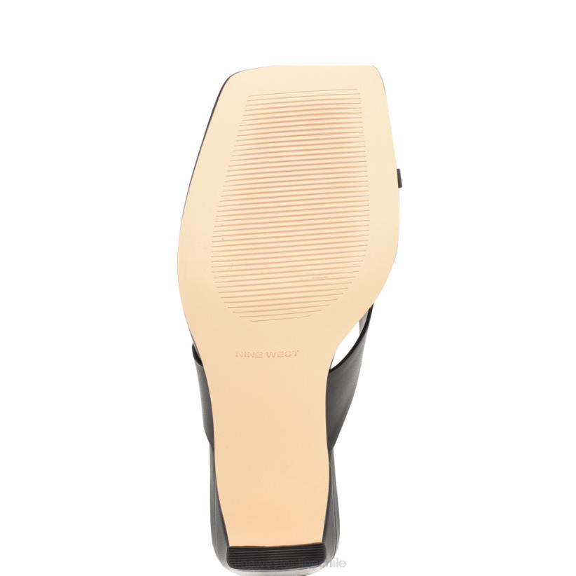 Nine West sandalias de dedo con tacón durlife 2Z2T175 negro Nine West zapatillas chile