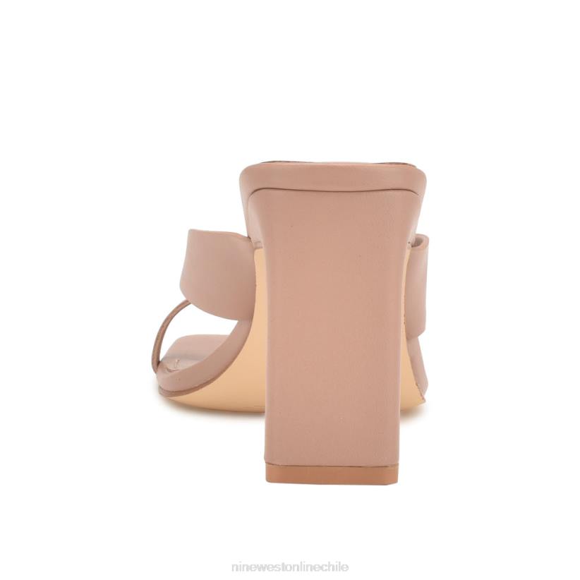 Nine West sandalias de dedo con tacón durlife 2Z2T176 rubor oscuro Nine West chile carteras