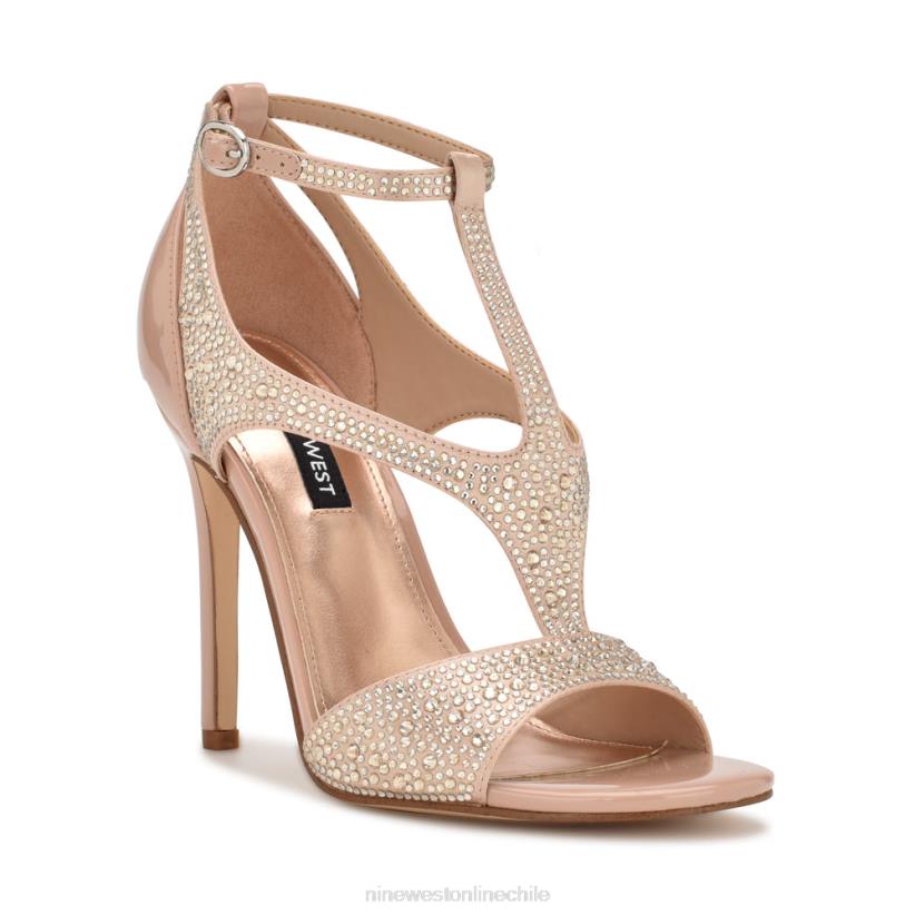 Nine West sandalias de tacón Meeto 2Z2T459 cristal desnudo Nine West chile outlet