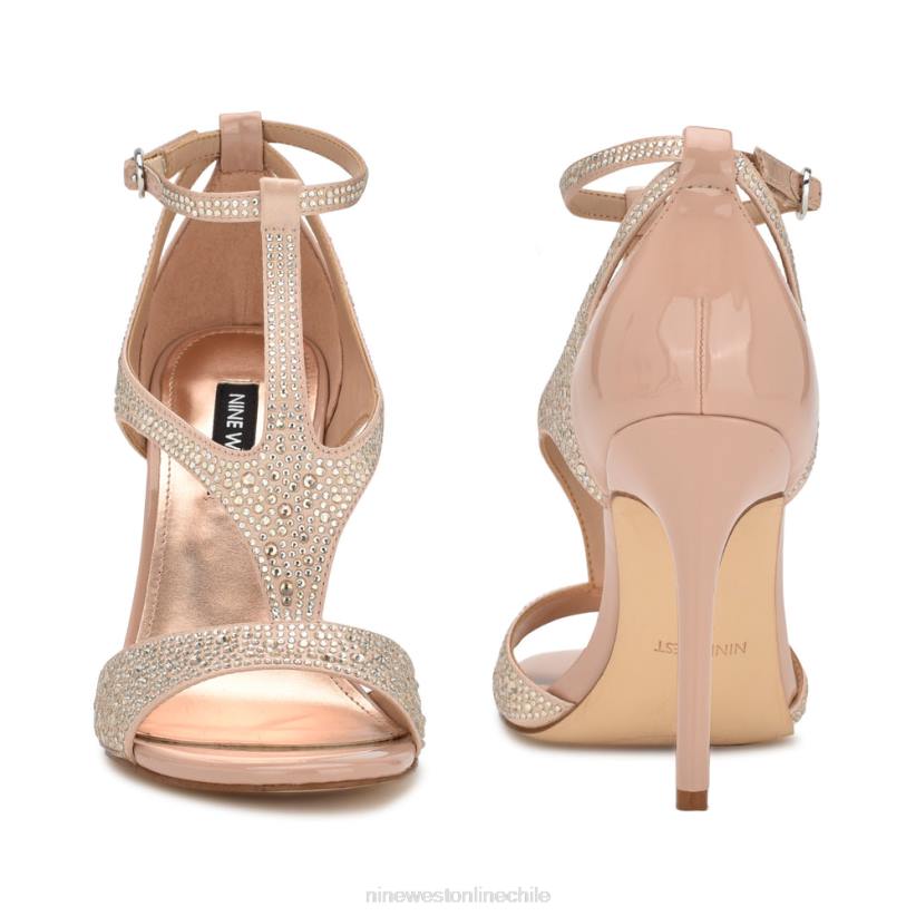 Nine West sandalias de tacón Meeto 2Z2T459 cristal desnudo Nine West chile outlet