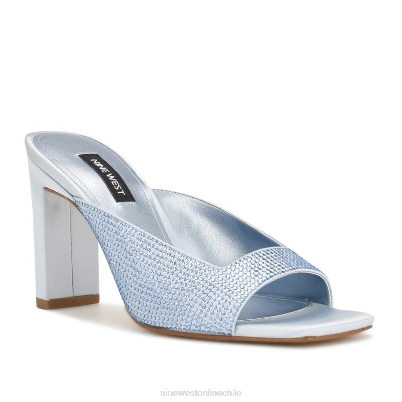Nine West sandalias de tacón Pyper 2Z2T234 azul pálido Nine West sandals